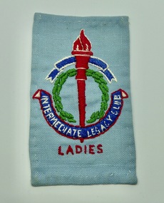 Badge, Intermediate Legacy Club Ladies Cloth Badge