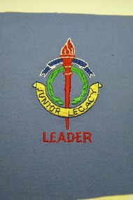 Badge, Junior Legacy Leader Cloth Badge