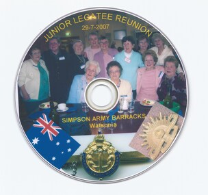 Film - DVD, Junior Legatee's Reunion Simpson Army Barracks Watsonia 29-7-2007, 2007