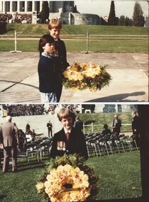 Photograph - Photo, Anzac Day commemoration for students 1985, 1985