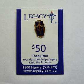 Badge, Legacy Appeal Badge - $50, 2015