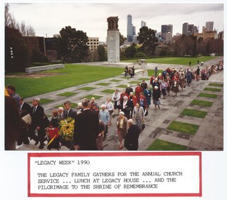 Photograph, Pilgrimage to the Shrine 1990, 1990