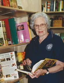 Photograph, Mrs Glad Cousens, 1996