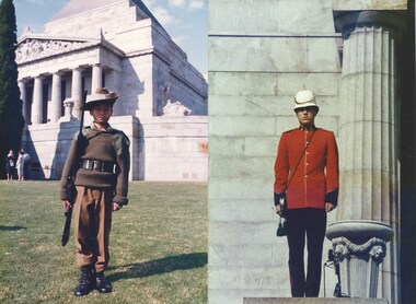 Photograph, Anzac commemoration for students 1988, 1988