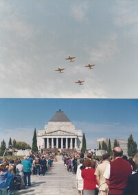 Photograph, Anzac commemoration for students 1988, 1988