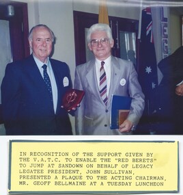Photograph, President Sullivan, 1991