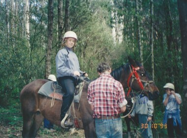 Photograph - Junior legatee outing, Horse riding, 1993