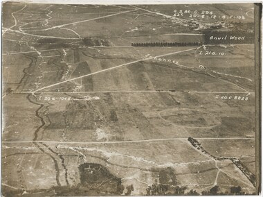 Photograph - Photo, Aerial view of the Somme