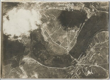 Photograph - Photo, Aerial view of the Somme