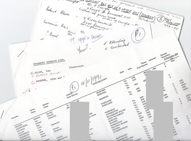 Document, Lists of past residents for reunions