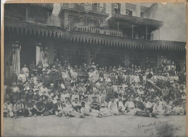 Photograph, Wounded Aussies from Gallipoli at Mena Hospital, May 1915, 1915