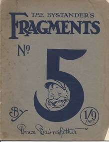 Book, Sands and McDougall Pty Ltd, The Bystander's Fragments No. 5. By Bruce Bainsfather, 1916