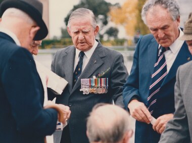 Photograph, Anzac commemoration for students 1987, 1987