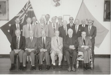 Photograph - Past presidents, Past Presidents 1987