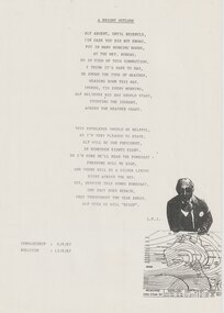 Document - Poem, A Bright Outlook