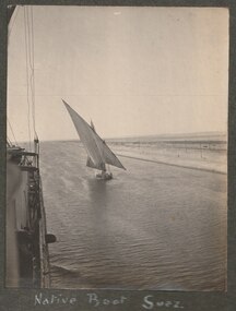 Photograph, Suez Canal, 1920
