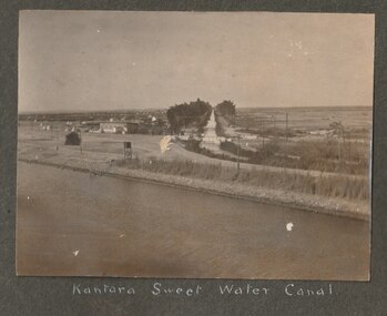 Photograph, Suez Canal, 1920