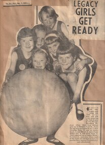 Newspaper - Article, The Sun News Pictorial, Legacy Girls get Ready, 1960