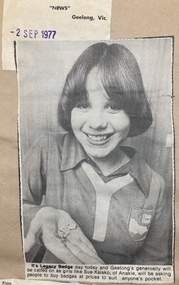 Newspaper - Article, Legacy Badge Day, 1977