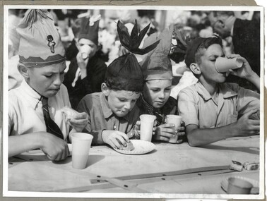 Photograph - Junior legatee outing, Government House Christmas Party 1944, 1944
