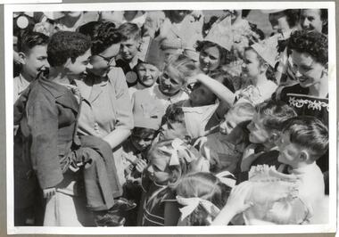 Photograph - Junior legatee outing, Government House Christmas Party 1945, 1945