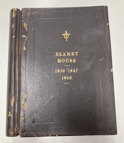 Book, Blamey House 1939-1947 1949, 194
