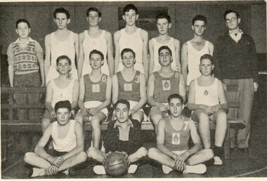 Photograph, Melbourne Legacy, Auburn basketballers 1953, 1953