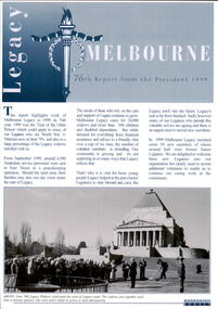 Document - Report, The 76th Report from the President - 1999, 1999