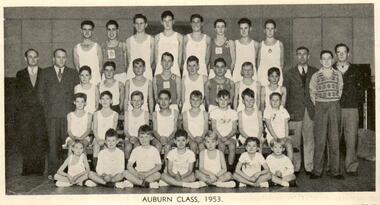 Photograph - Photo, Melbourne Legacy, Auburn Class 1953, 1953