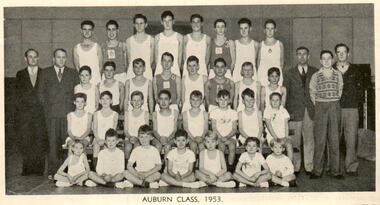 Photograph, Melbourne Legacy, Auburn Class 1953, 1953
