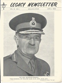 Magazine - Newsletter, Melbourne Legacy, Legacy Newsletter April 1953, 1953