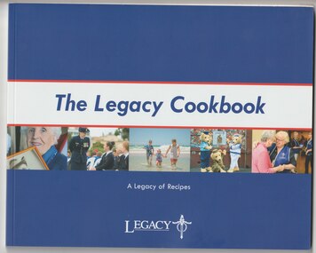 Book, Legacy Cookbook, 2018