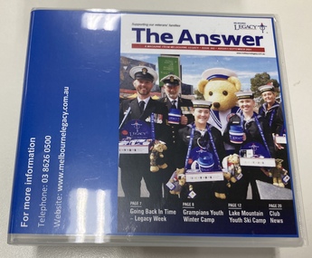 Audio - Newsletter, The Answer August/September 2021 Audio Version, 2021