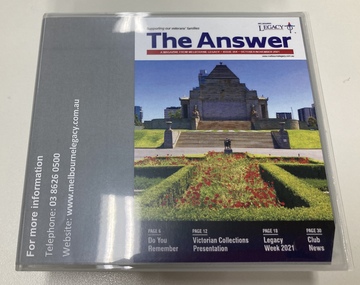 Audio - Newsletter, The Answer October/November 2021 Audio Version, 2021