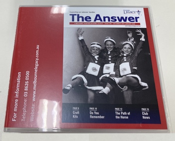 Audio - Newsletter, The Answer December 2021/January 2022 Audio Version, 2021
