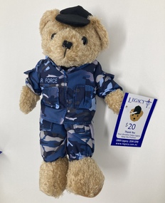 Leisure object - Toy Bear, Legacy RAAF Bear $20 - Jet, 2021