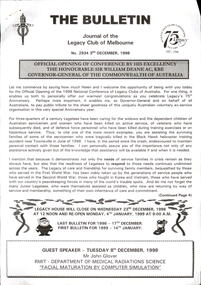 Document - Speech, 75th Anniversary of Legacy, 1998