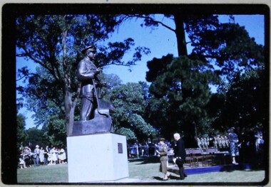 Slide, Blamey Statue Unveililng, 1960