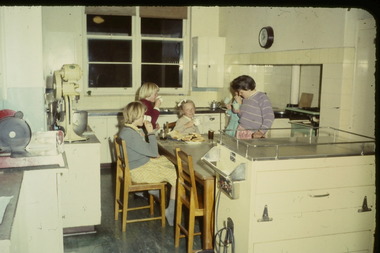 Slide, Stanhope kitchen, 1959