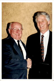 Photograph - Past presidents, Legatees Tom Butcher and Graham Riches, 1999