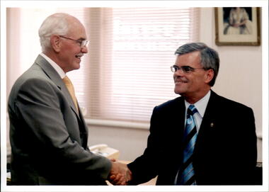 Photograph - Past presidents, Legatees Webb and Rogers, 2006
