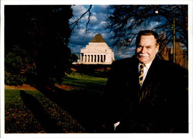 Photograph, Ron Barassi at the Shrine, 2004