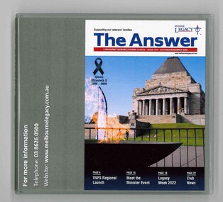 Audio - Newsletter, The Answer October/November 2022 Audio Version, 2022
