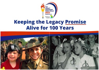 Poster, Keeping the Legacy promise alive for 100 years, 2022