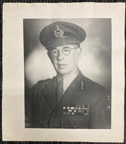 Photograph - Portrait, Lieutenant General Sir Stanley Savige, K.B.E., C.B., D.S.O., M.C., E.D, 1940s