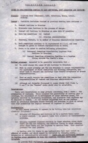 Document - Minutes, Sub-Committee Meeting - Branches and Sections, 1967