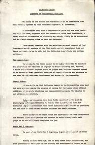 Document, Comments on the President's Year 1971 - AG Robertson, 1971