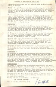Document, The President's Year 1977 - BM Hall, 1977