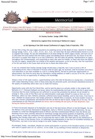 Article, Internet article: Memorial Oration of Stan Savige, 2006