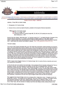 Article, Internet article: Stalky's Forlorn Hope - Addenda, 2006